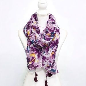Beautiful Floral Lightweight Scarf